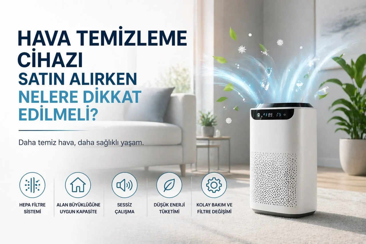 Hava Temizleme Cihazı Satın Alırken Nelere Dikkat Edilmeli?